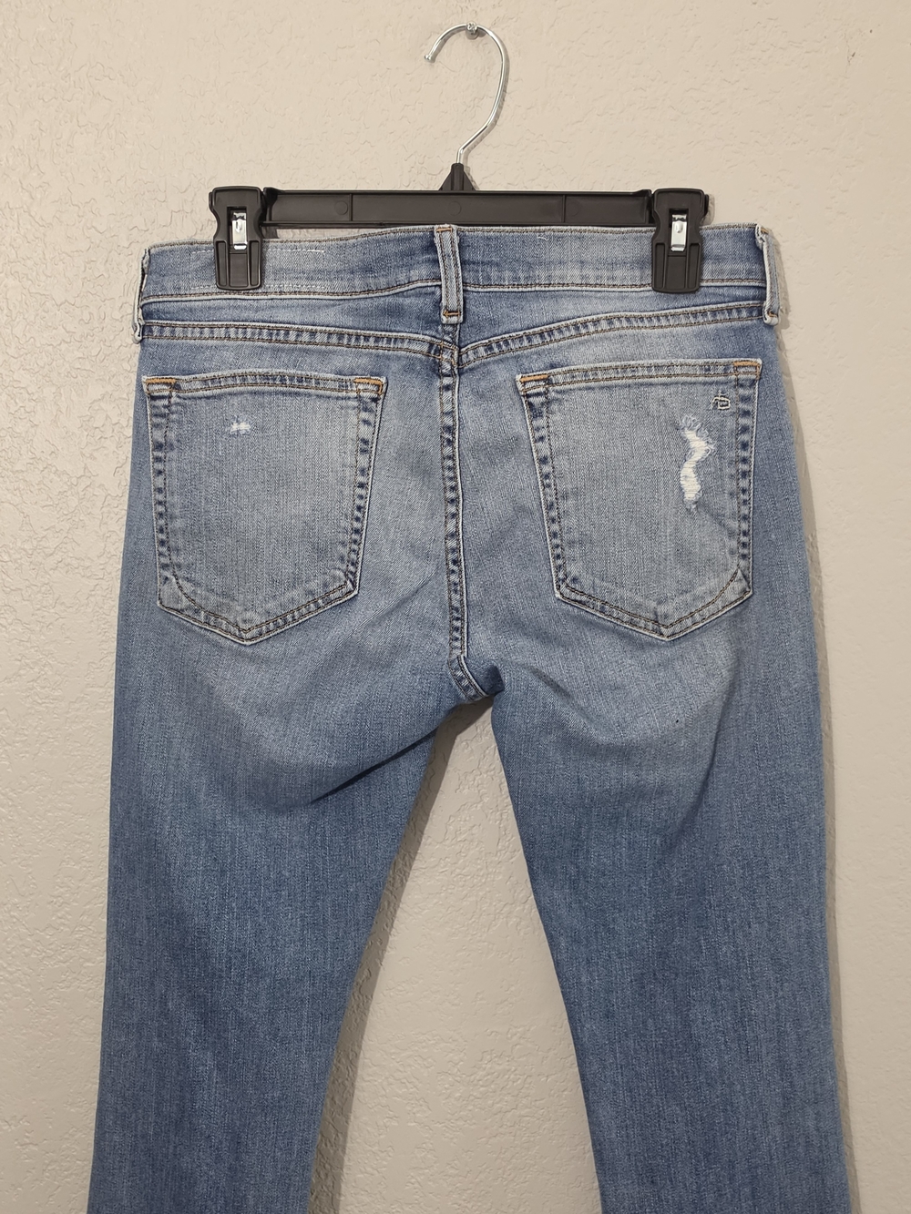 rag & bone The Dre Slim Fit Boyfriend/Skinny Jeans In Carter Womens 27 - Picture 5 of 11